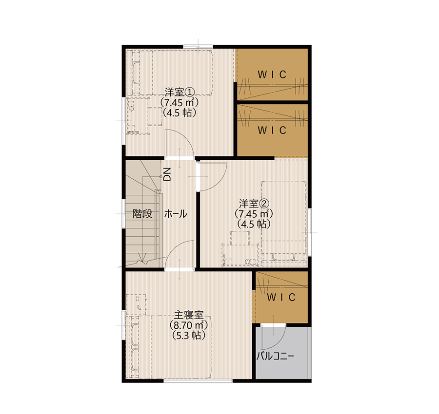 戸建賃貸間取り