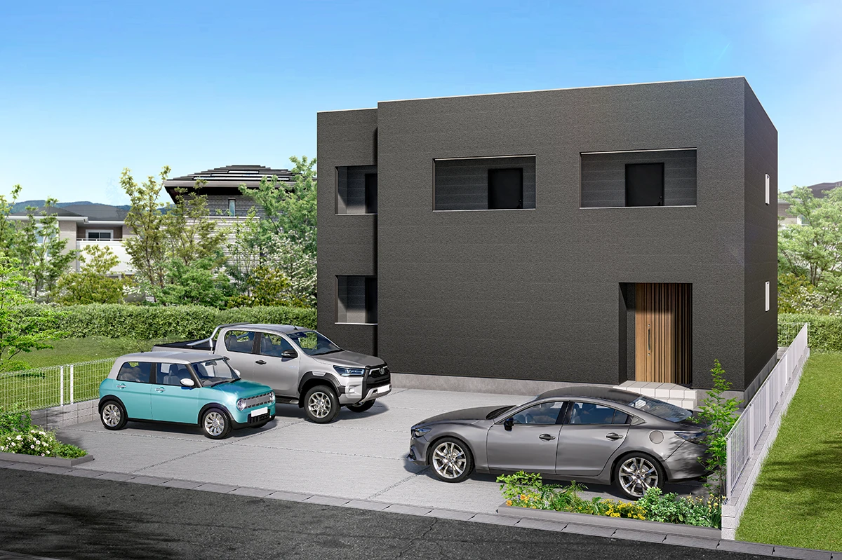 ロフト付き２階建てアパート